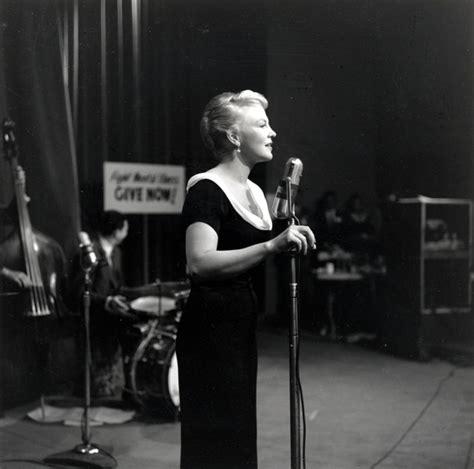 Peggy on Stage and in The Studio - Peggy Lee