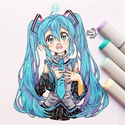 🎶 Miku 🎶 . . Me encanta 💖💖💖 #miku #mikuhatsune #vocaloid | Dibujos kawaii, Dibujos de anime ...