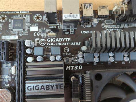 Gigabyte GA-78LMT-USB3 Motherboard w/AMD FX-6300 6 Core CPU + 32GB Ram ...