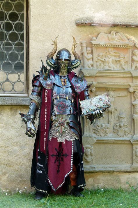 Mor'Amroth, Chaos-Cleric by MordorLegion Larp Armor, Knight Armor, Medieval Armor, Medieval ...