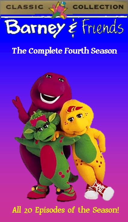 Image - Barney & Friends The Complete Fourth Season.png | Custom Barney ...