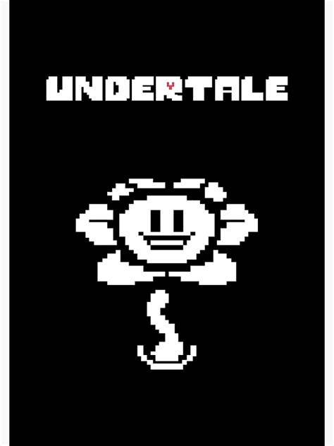 "Undertale Flowey" Poster for Sale by Kalarak | Redbubble