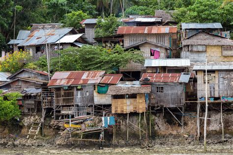 Shanty homes in Philippines - Church of God International - New York