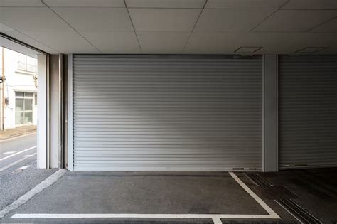 Temporary Garage Door During Construction