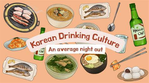 An average night out drinking in Korea