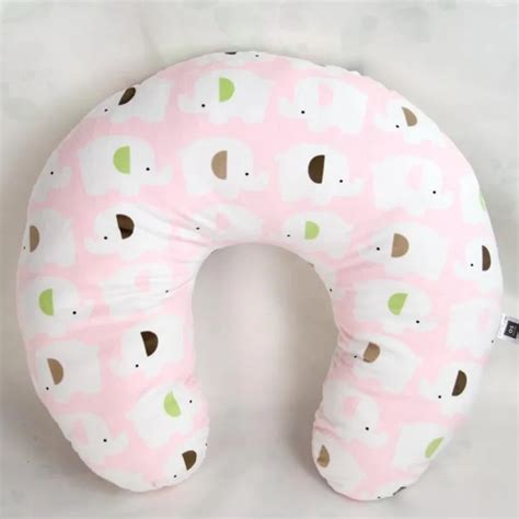 U shaped Baby Breastfeeding Pillow Cotton Cozy Feeding Waist Cushion New born Baby Nursing ...