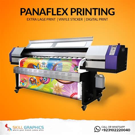 Panaflex Printing in Karachi - Panaflex printing near me - SkillGraphics