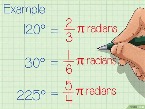 How to Convert Degrees to radians