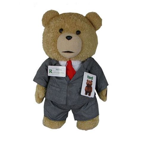 Ted in Suit 24-Inch Talking Plush Teddy Bear - Finally, Ted is allowed ...