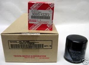 Case (Qty. 10) Genuine Toyota Oil Filter 90915-YZZF2 | eBay