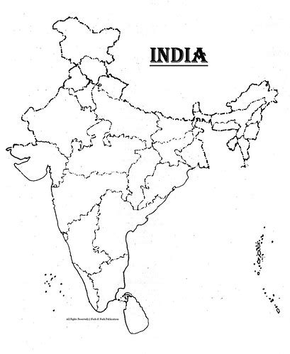 INDIA (BLANK MAP) | Flickr - Photo Sharing!