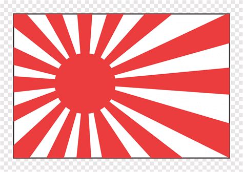 Empire of Japan Rising Sun Flag Decal Sticker, Japan, flag, text png | PNGEgg