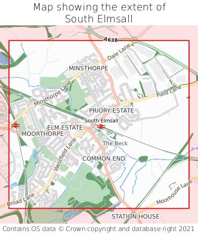 Where is South Elmsall? South Elmsall on a map