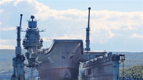 Russian aircraft carrier damaged in dry dock accident | PerthNow