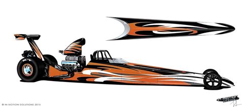 Custom Dragster Design Renderings - In Motion SolutionsIn Motion Solutions