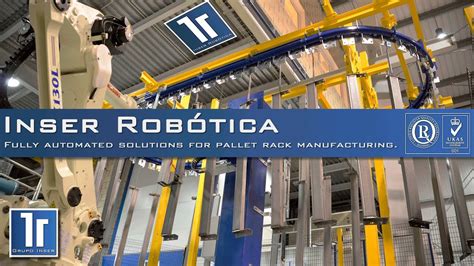 Robotic Pallet Rack Manufacturing Solutions - YouTube