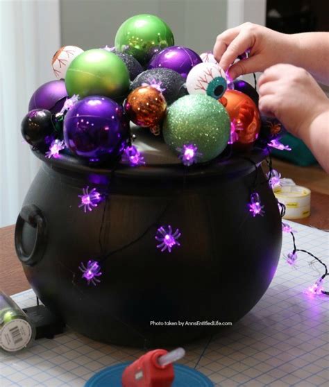 Homemade Halloween Witch’s Cauldron