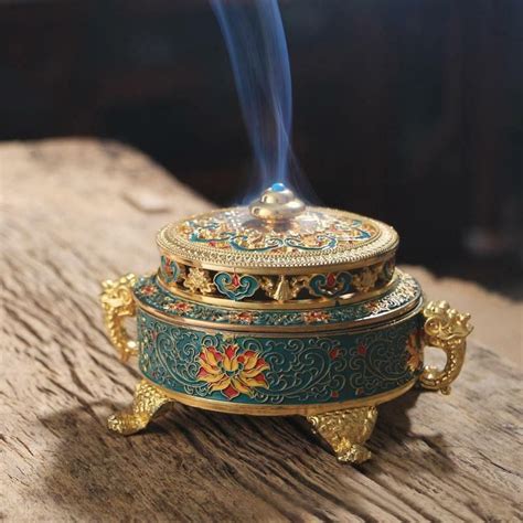 Antique Royal Tibetan Lotus Incense Burner in 2021 | Incense burner holder, Lotus incense ...