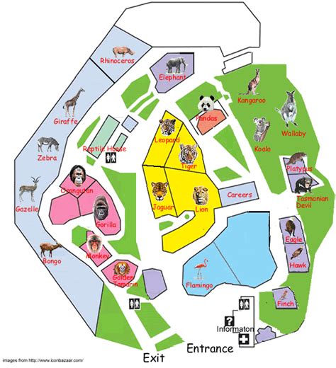 Map of our Zoo - Welcome