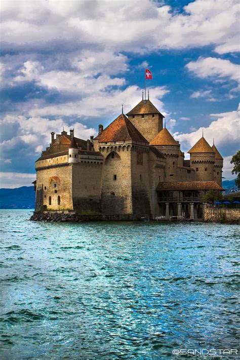 Chillon Castle, Lake Geneva, Switzerland | Places in switzerland, Switzerland travel, Lake geneva