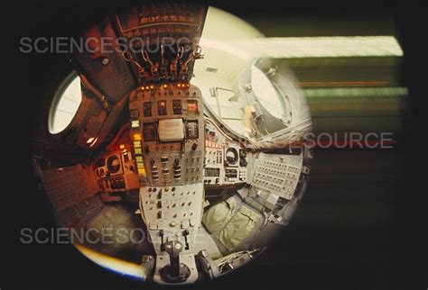 Gemini Spacecraft Interior | Stock Image - Science Source Images