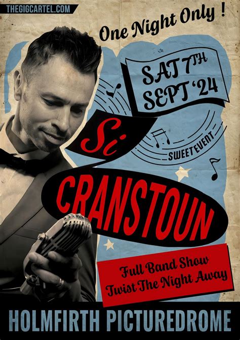 Si Cranstoun & Band // Holmfirth Picturedrome, The Picturedrome & Box Office, Holmfirth ...