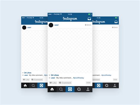 Instagram Template Psd – cari