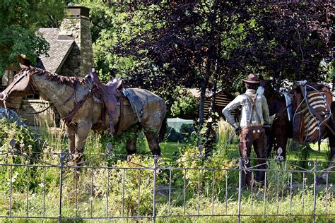 Free Images : rider, statue, metal, stallion, artwork, saddle, rural ...