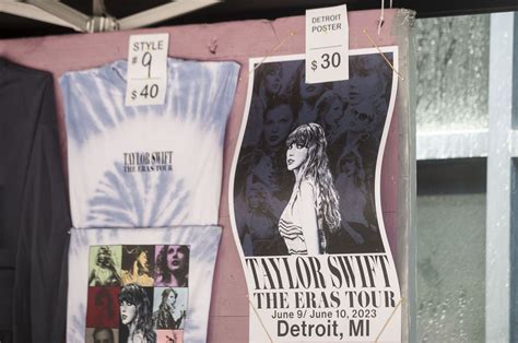 All the Taylor Swift merch you can find at Ford Field concerts - mlive.com