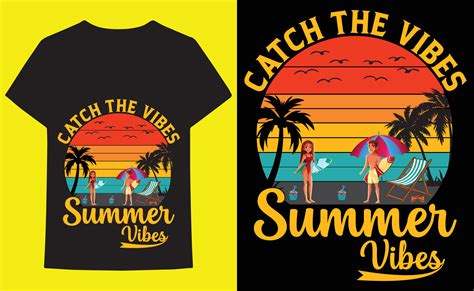 summer t-shirt design vector elements 27003058 Vector Art at Vecteezy