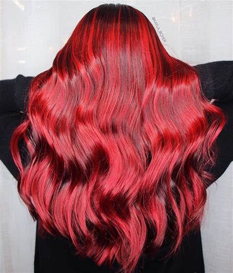 Ruby Red Hair Dye Color Ideas