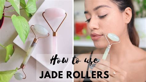 How To Use Jade Rollers - YouTube