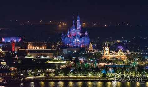 6 Stunning Photos from Shanghai Disneyland at Night - D23