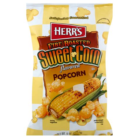 Herr's Sweet Corn Flavored Popcorn, 6 oz - Walmart.com - Walmart.com
