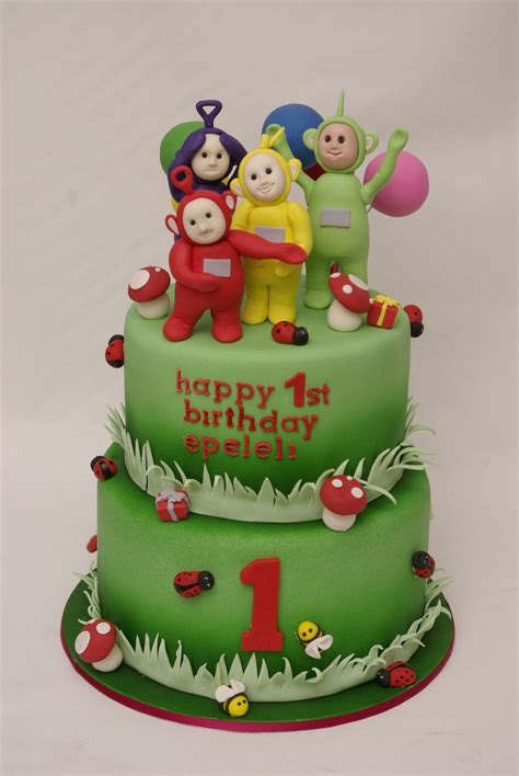 Teletubbies Cake for RiRi's First Birthday