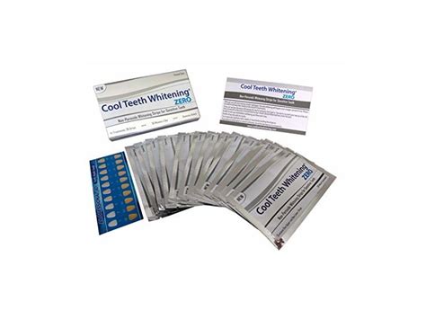 Cool Teeth Whitening Zero Peroxide Strips for Sensitive Teeth, 28 Count Ingredients and Reviews