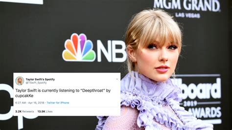 This Taylor Swift stan account is creating music streaming fan fiction ...