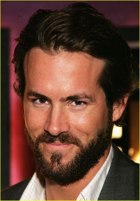 Ryan Reynolds with a beard... Goodlordalmighty. He's got that look like "yes, I am as badass as ...