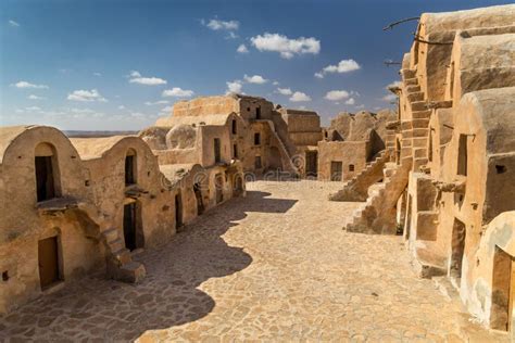 Berber Fortified Granary. Ksar Ouled Soltane. Tunisia Stock Image ...