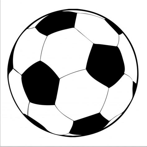 Soccer Ball Line Drawing Clipart Cliparting Com - vrogue.co