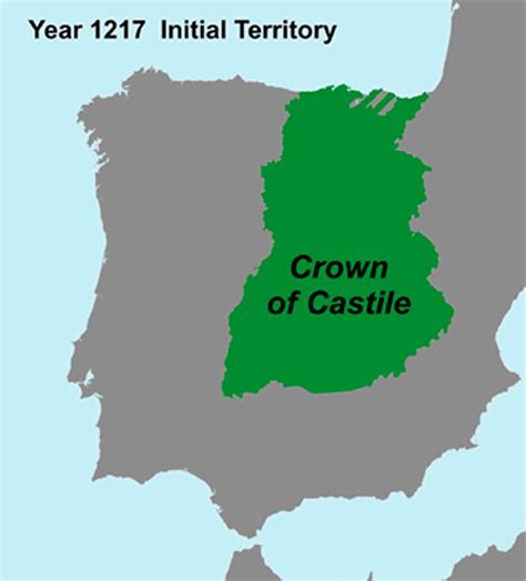 Picture Information: Crown of Castile Map