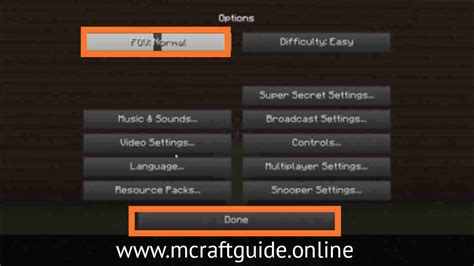 How To Change FOV In Minecraft [Step-By-Step Instructions] - MCraft