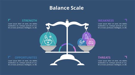 Balance Scale Infographic Diagram