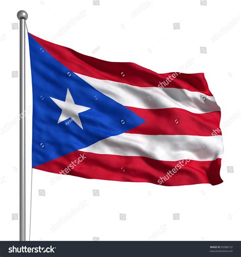 Puerto Rico Flag Vertical