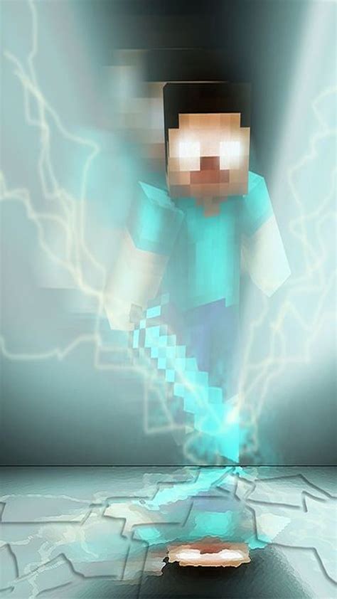 Herobrine, minecraft, HD phone wallpaper | Peakpx