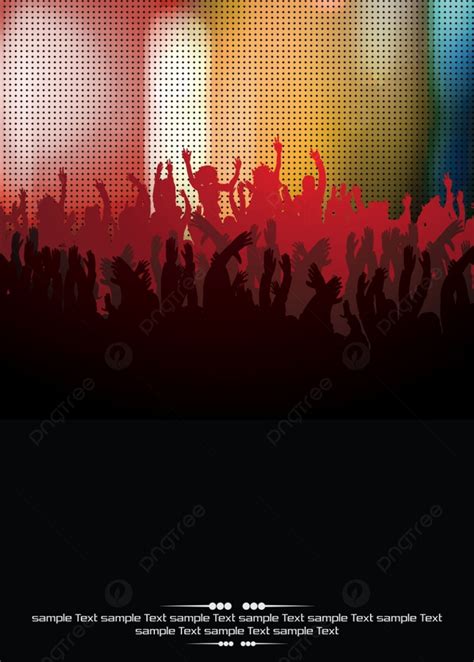 Concert Poster Decoration Ornate Abstract Background, Abstract, Dot, Vector Background Image for ...