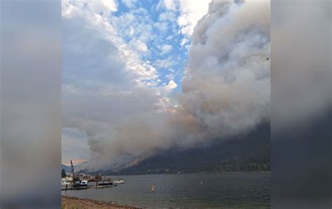 No structures lost on Wednesday in Lower East Adams Lake fire: Regional ...