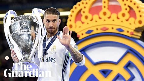 Sergio Ramos bids emotional farewell to Real Madrid - YouTube