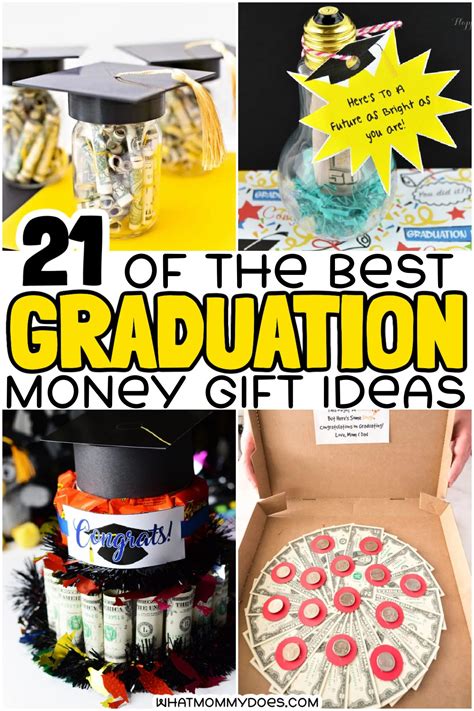 21 Clever Graduation Money Gift Ideas - What Mommy Does