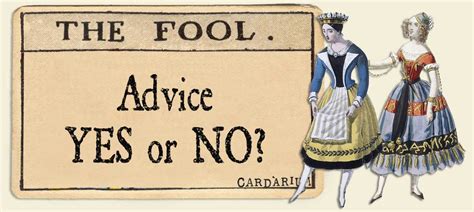 The Fool Tarot Card - Yes or No? - ⚜️ Cardarium ⚜️